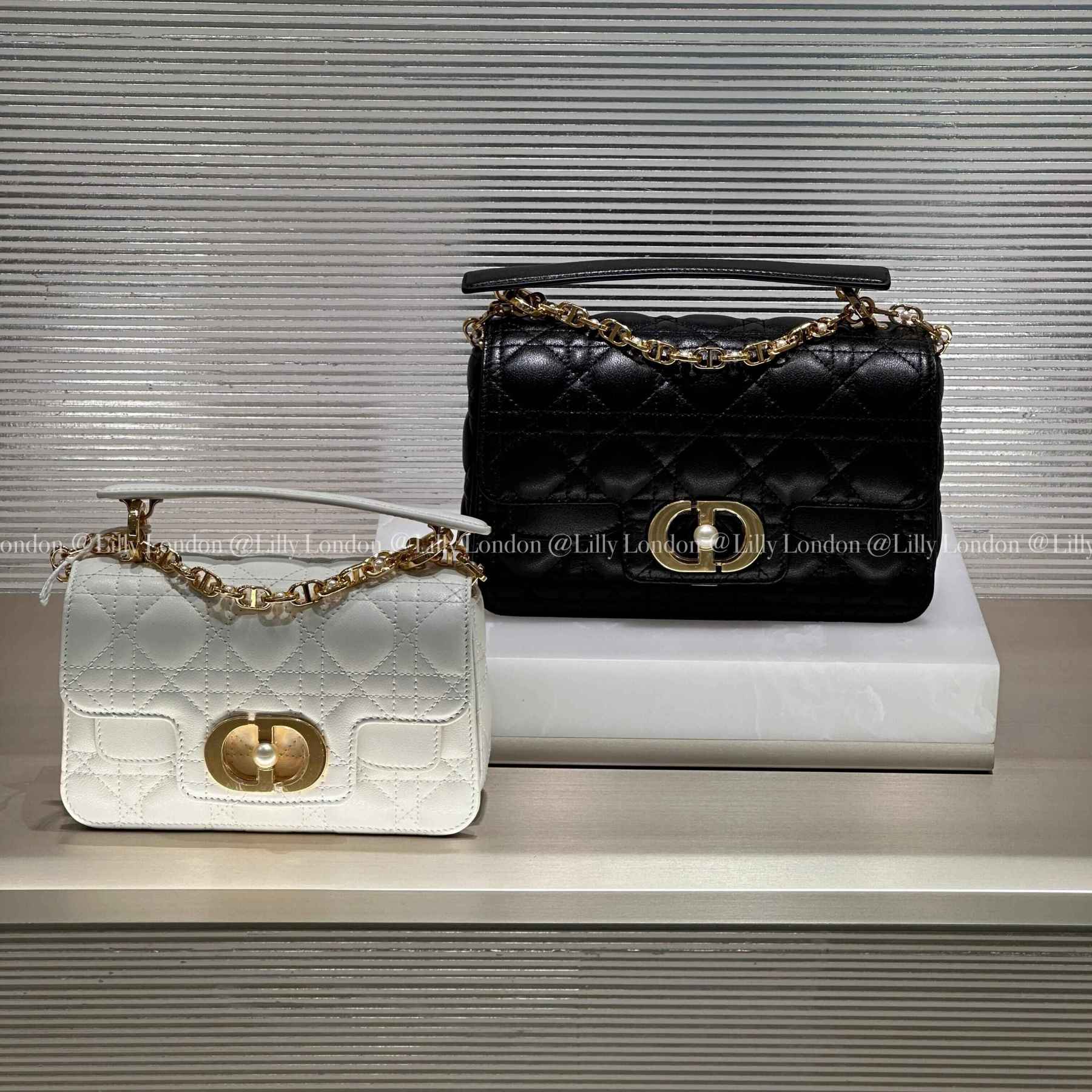 ディオール Dior Jolie トップハンドルバッグ ミニ